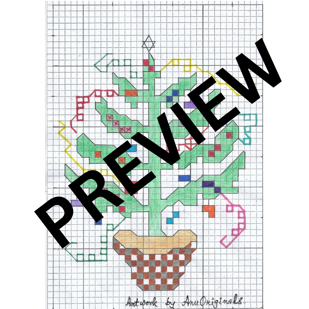 The Christmas Tree Cross Stitch Pattern | Digital Download Only