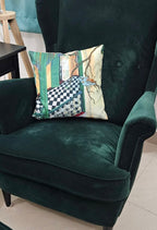 Chequered Verandah | Cushion Cover