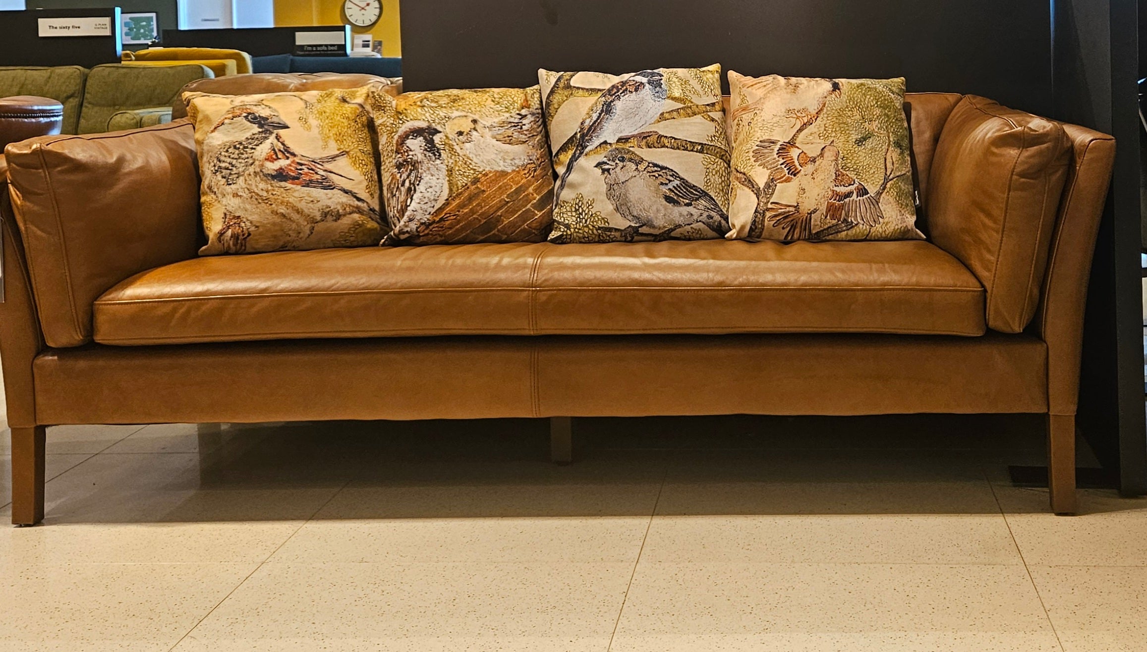Did You Hear? | House Sparrow Series | Cushion Cover