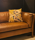 Catching Up Time | House Sparrow Series | Cushion Cover PRINT ON DEMAND